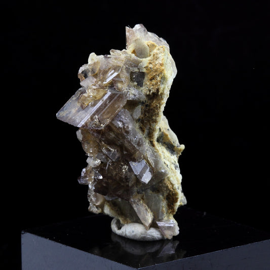 Axinite. 14.0 carats. La Balme d'Auris, Bourg d'Oisans, Isère, France