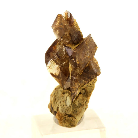 Axinite. 5.0 carats. La Balme d'Auris, Bourg d'Oisans, Isère, France