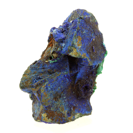Tetrahedrite pseudomorphosée en Azurite. 41.5 carats. La Gardette, Bourg d'Oisans, France