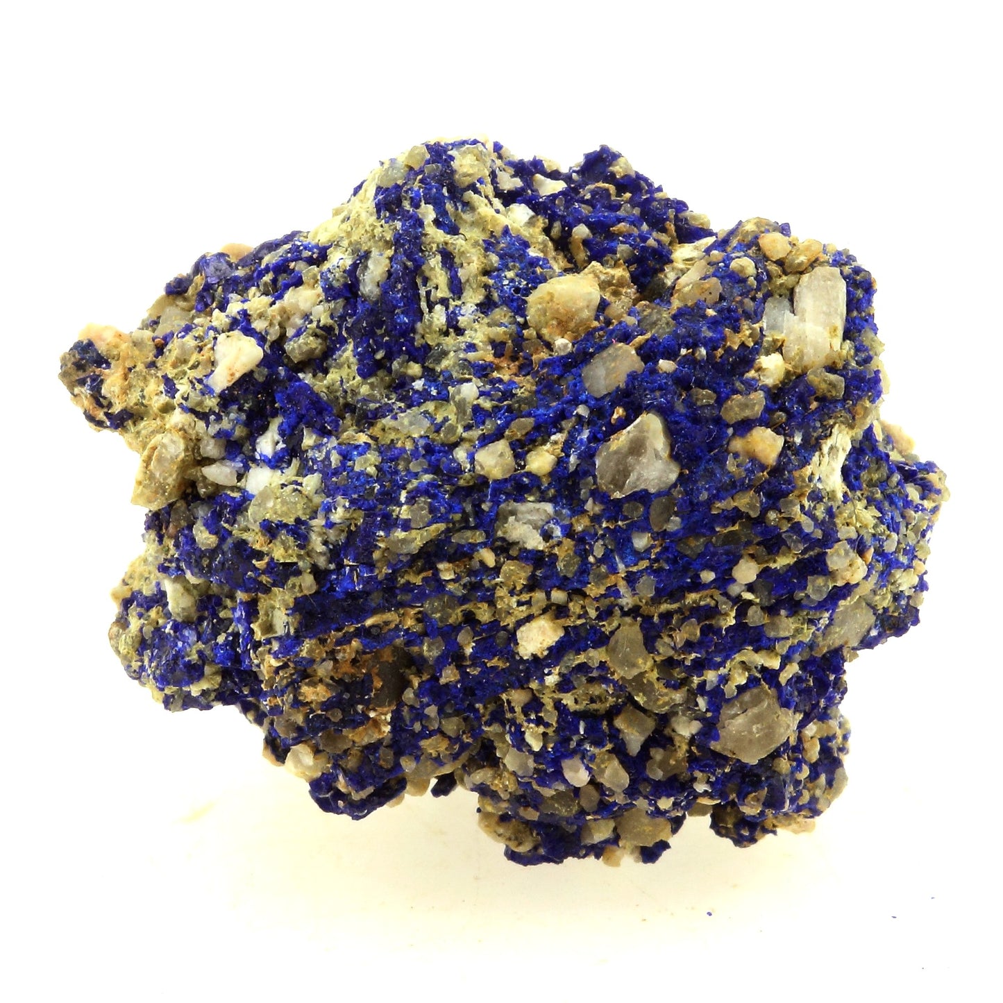 Chessylite (Azurite). 59.5 carats. Chessy-les-Mines, France