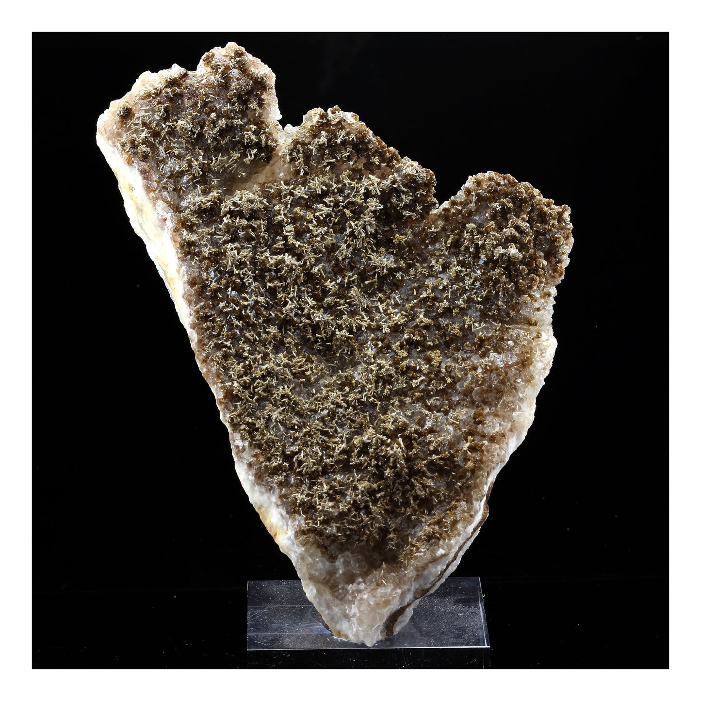 Endlichite + Calcite. 1241.5 carats. Erupción Mine, Los Lamentos Mts, Mexique