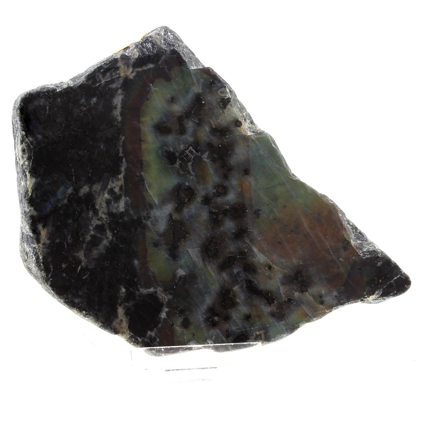 Spectrolite. 1191.0 carats. Ylämaa spectrolite quarries, South Karelia, Finlande