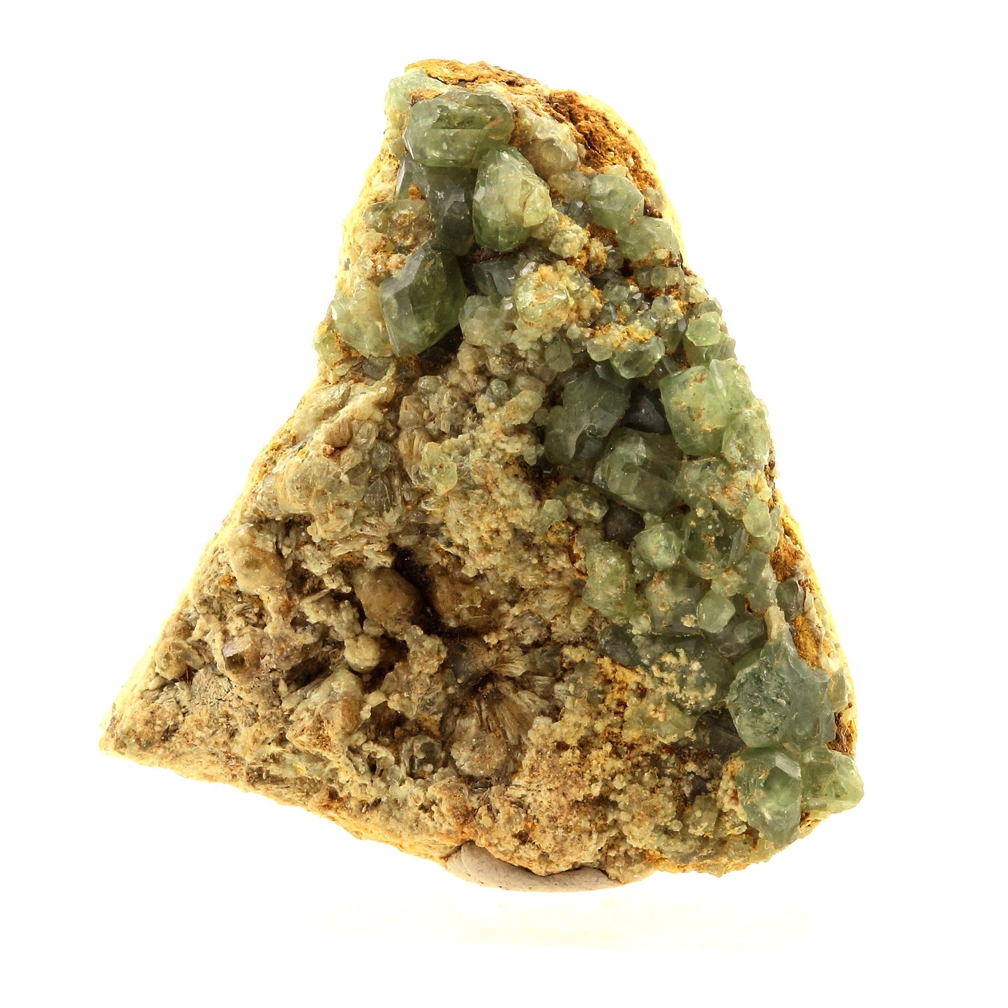 Grenat démantoïde. 134.0 carats. Antetezambato, Madagascar