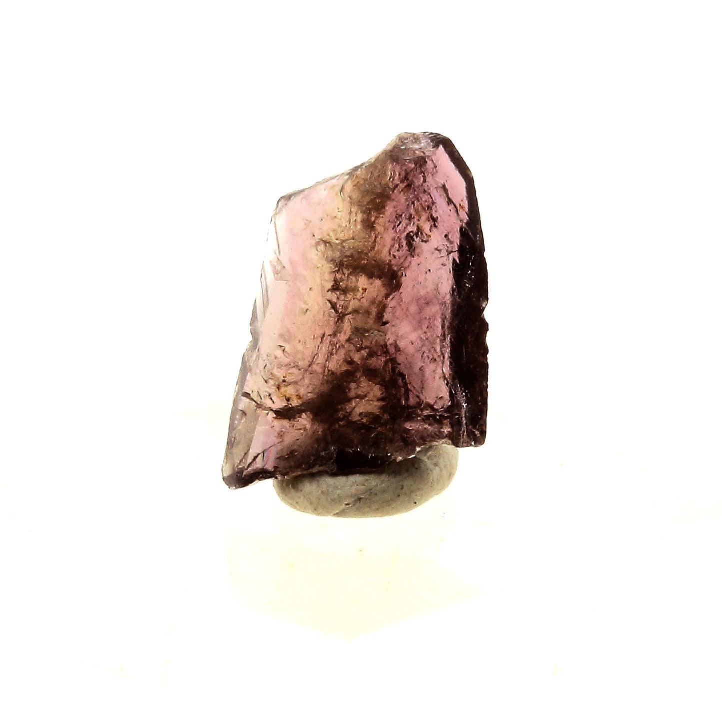 Axinite. 1.89 carats. Chamrousse, Belledonne, Isère, France
