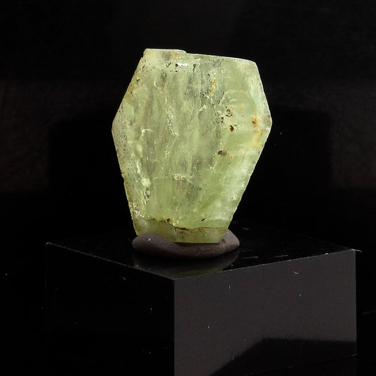 Béryl vert (tranche polie). 11.63 carats. Fitampito, Ikalamavony, Madagascar