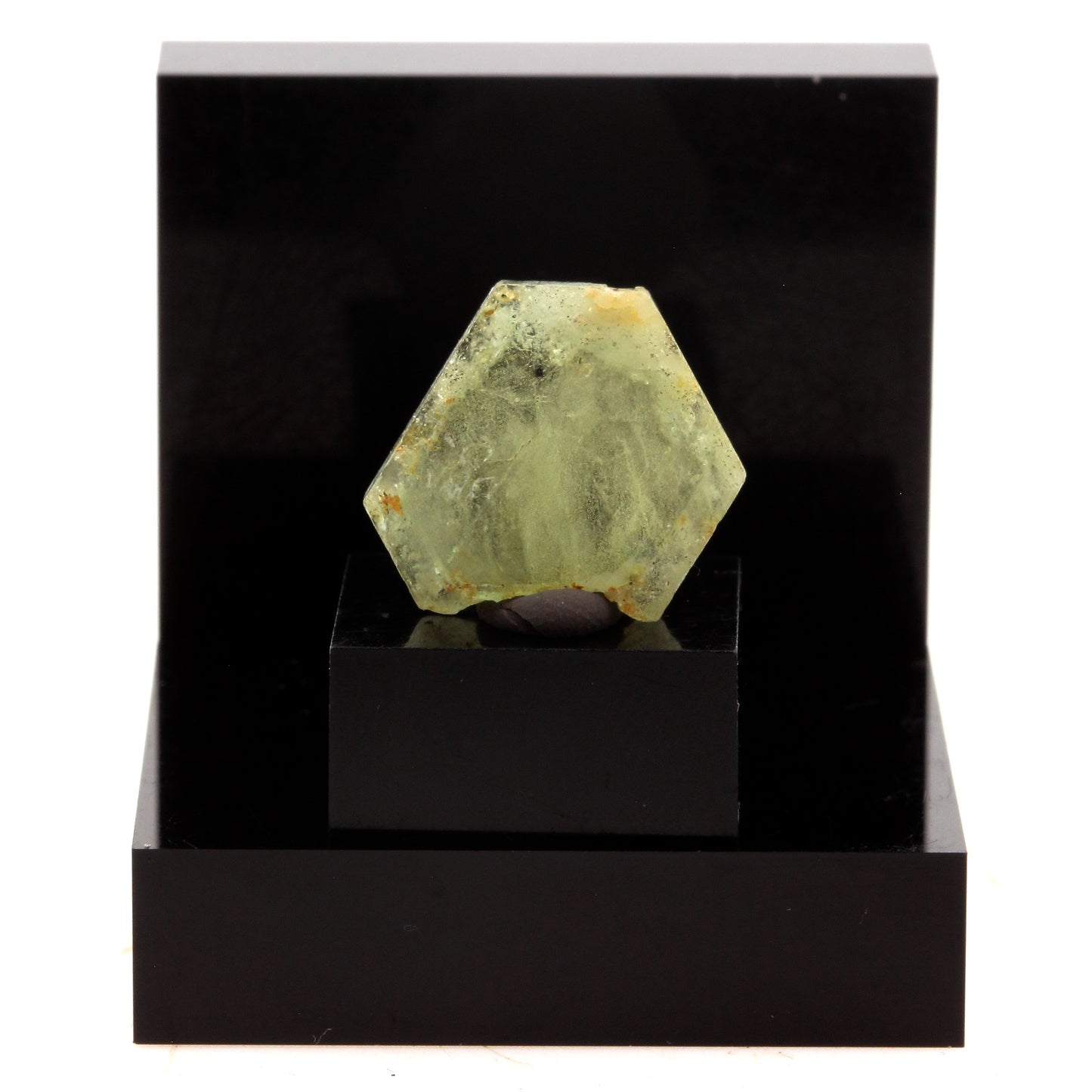 Béryl vert (tranche polie). 13.00 carats. Fitampito, Ikalamavony, Madagascar