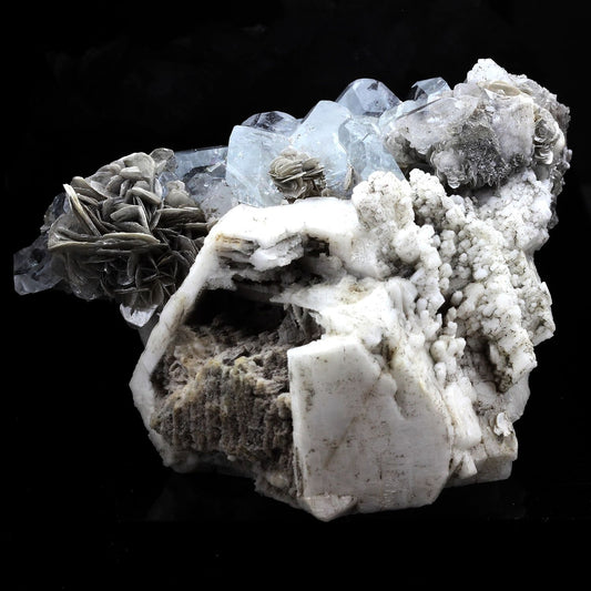 Goshenite, Muscovite, Albite, 1580.0 carats, Mt Xuebaoding, Pingwu Co., Mianyang, Sichuan, Chine