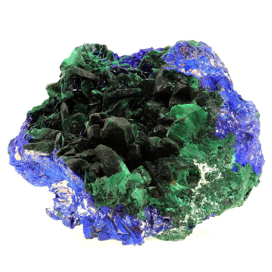 Malachite après Azurite. 4622.0 carats. Milpillas Mine, Sonora, Mexique