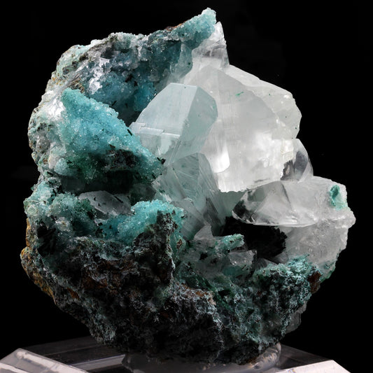 Atacamite, Gypse, Chrysocolle. 1759.5 carats. Lily Mine, Pisco Umay, Ica, Perou