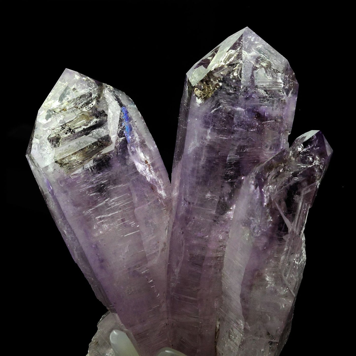 Améthyste. 1262.0 carats. Mun. Las Vigas de Ramírez (Mun. de Profesor Rafael Ramírez), Veracruz, Mexique