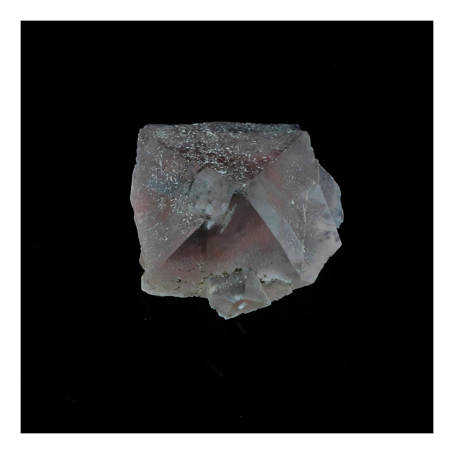 Fluorite rose. 5.44 carats. Massif du Mont-Blanc, France