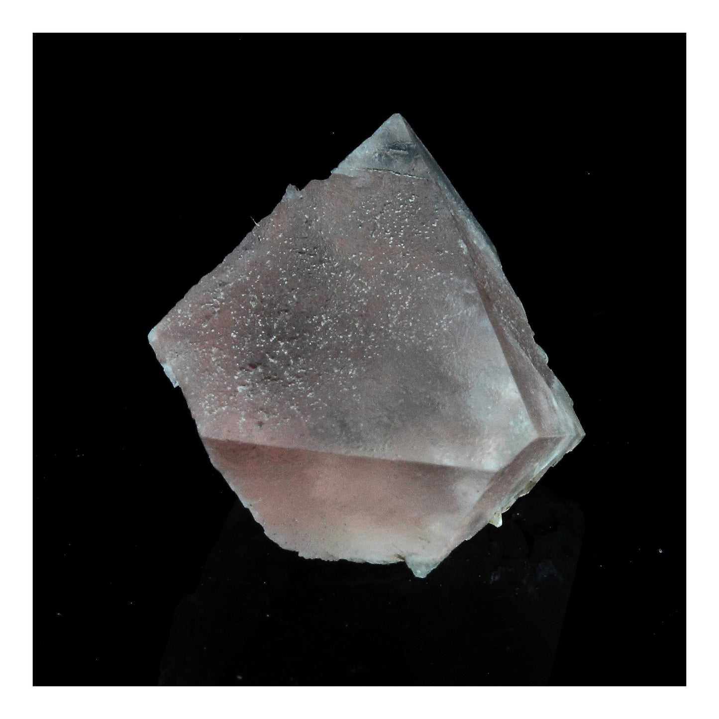Fluorite rose. 4.95 carats. Massif du Mont-Blanc, France