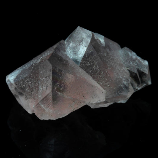 Fluorite rose. 8.06 carats. Massif du Mont-Blanc, France