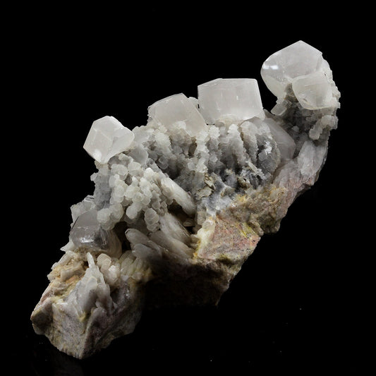 Baryte, Calcite. 1989.5 carats. Saint-Péray, Ardèche, France