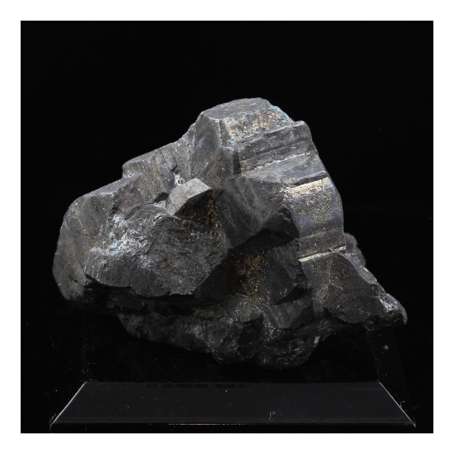 Bournonite. 318.5 carats. Les Malines, Saint-Laurent-le-Minier, Gard, France