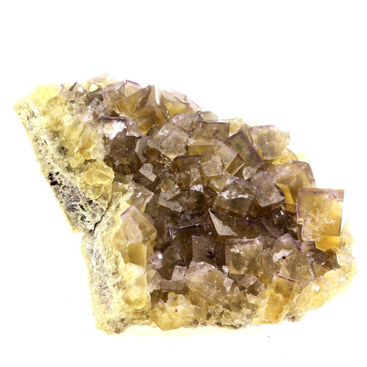 Fluorite. 660.5 carats. Valzergues, Aveyron, Occitanie, France