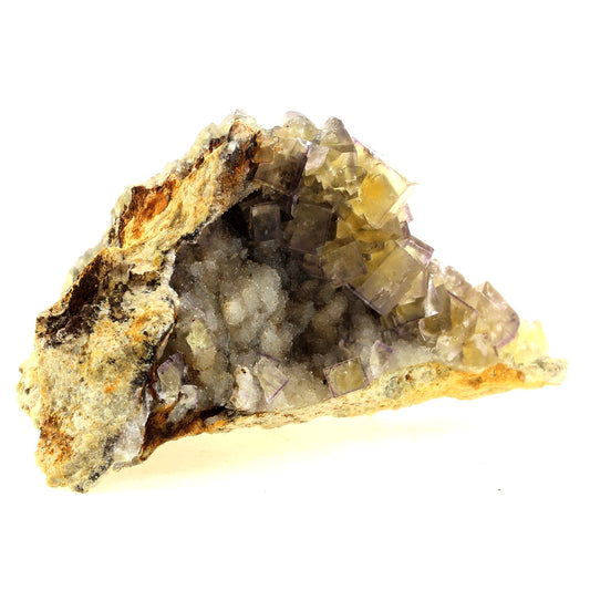 Fluorite. 1173.5 carats. Valzergues, Aveyron, Occitanie, France