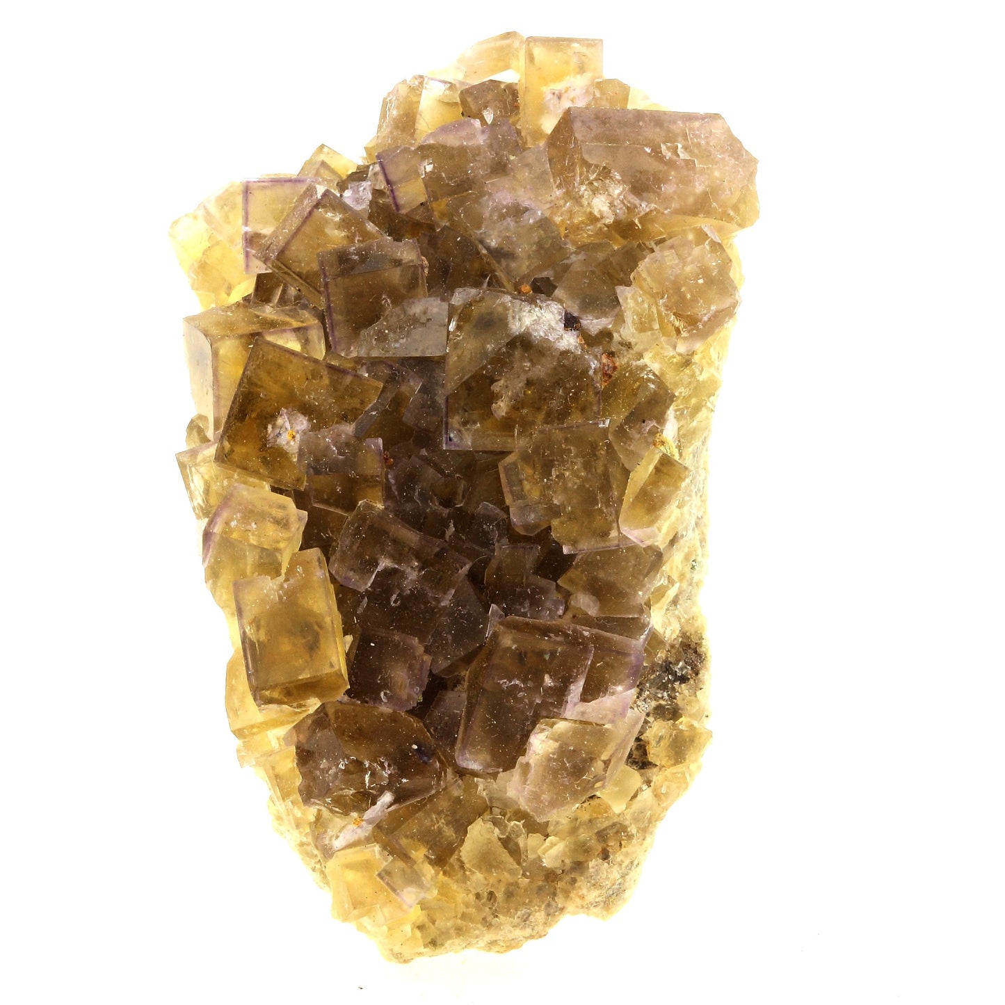 Fluorite. 252.0 carats. Valzergues, Aveyron, Occitanie, France