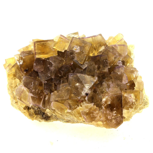 Fluorite. 252.0 carats. Valzergues, Aveyron, Occitanie, France