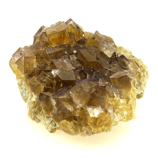 Fluorite. 392.5 carats. Valzergues, Aveyron, Occitanie, France