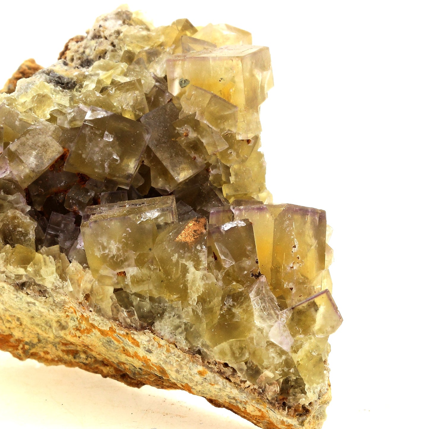 Fluorite. 636.5 carats. Valzergues, Aveyron, Occitanie, France