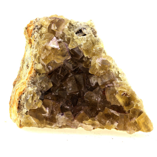 Fluorite. 602.5 carats. Valzergues, Aveyron, Occitanie, France