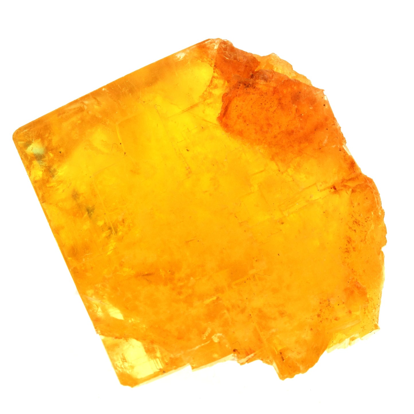 Fluorite. 195.0 carats. Valzergues, Aveyron, Occitanie, France