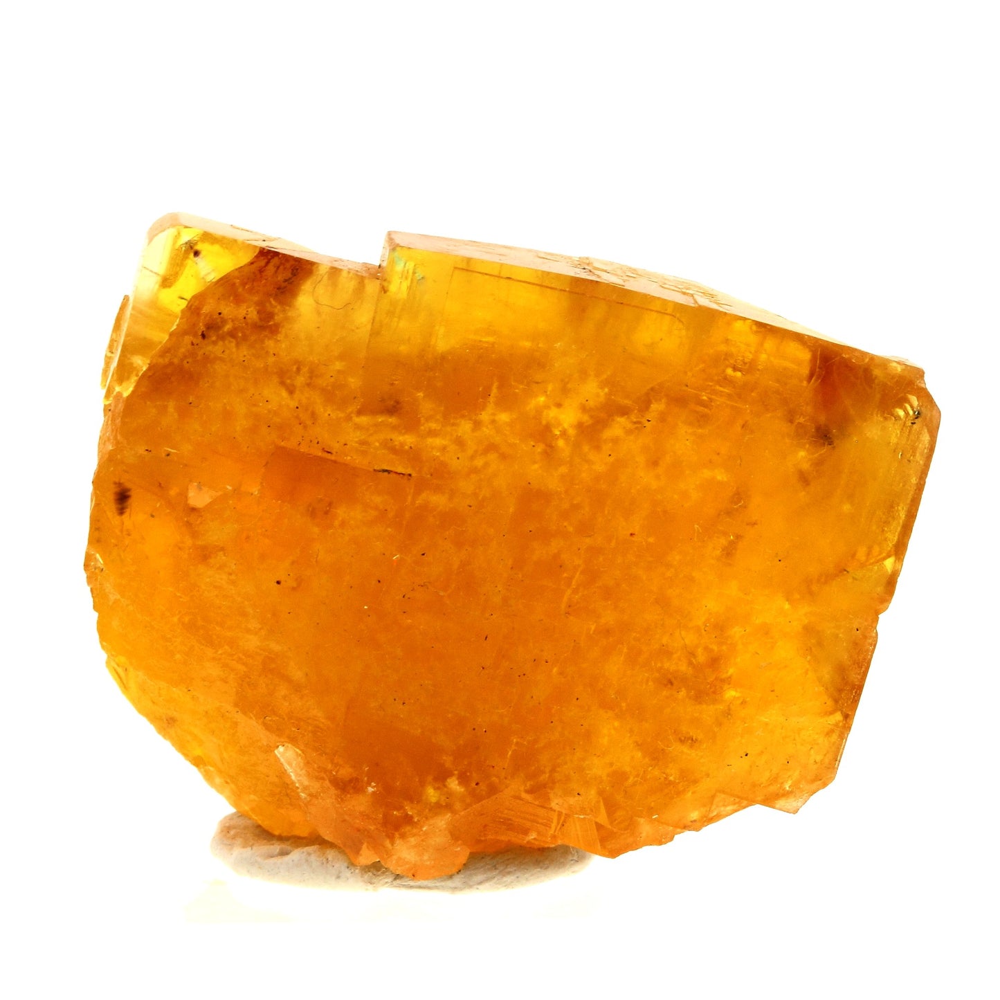 Fluorite. 406.5 carats. Valzergues, Aveyron, Occitanie, France