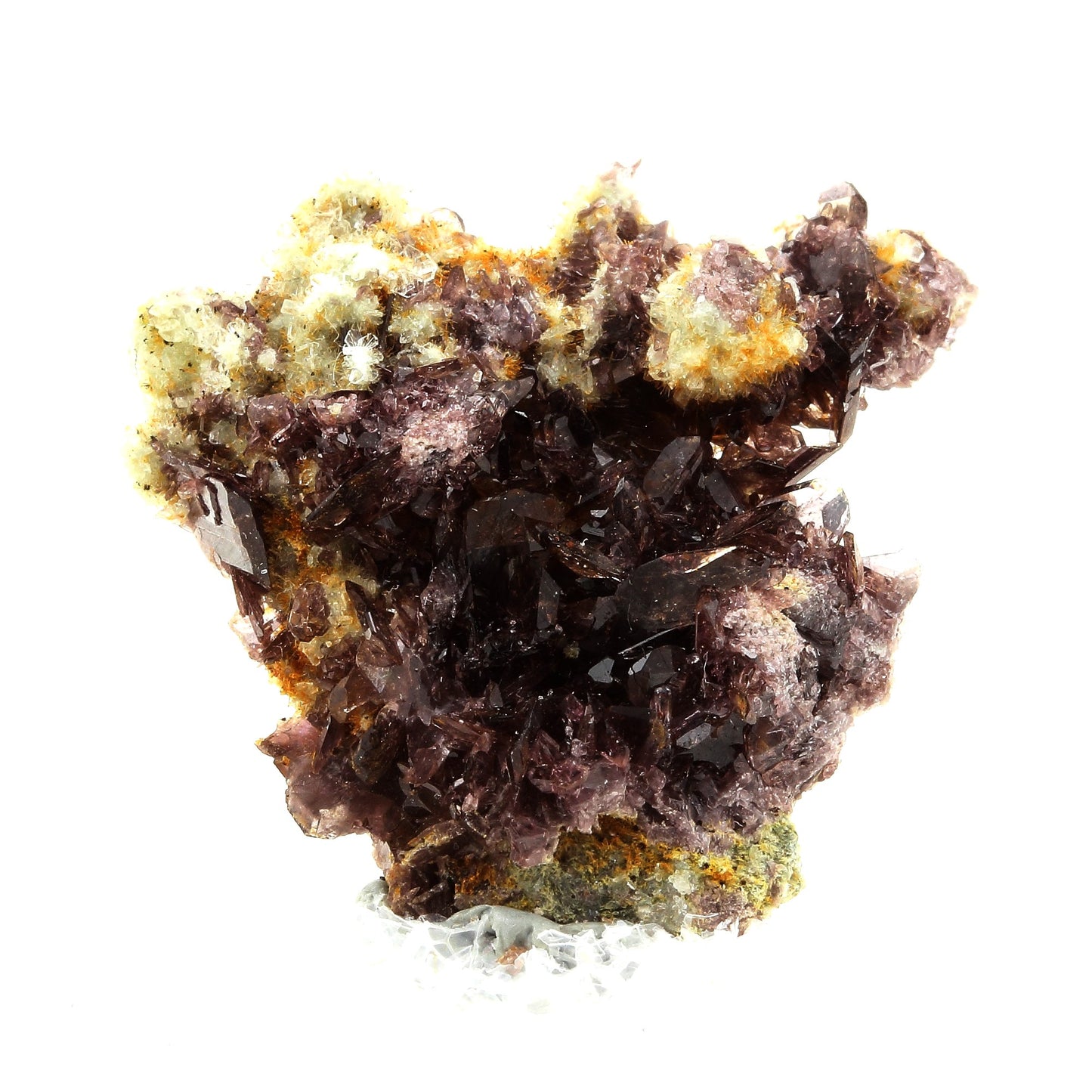 Axinite- (Fe). 64.0 carats. New Melones Dam, Californie, Etats-Unis