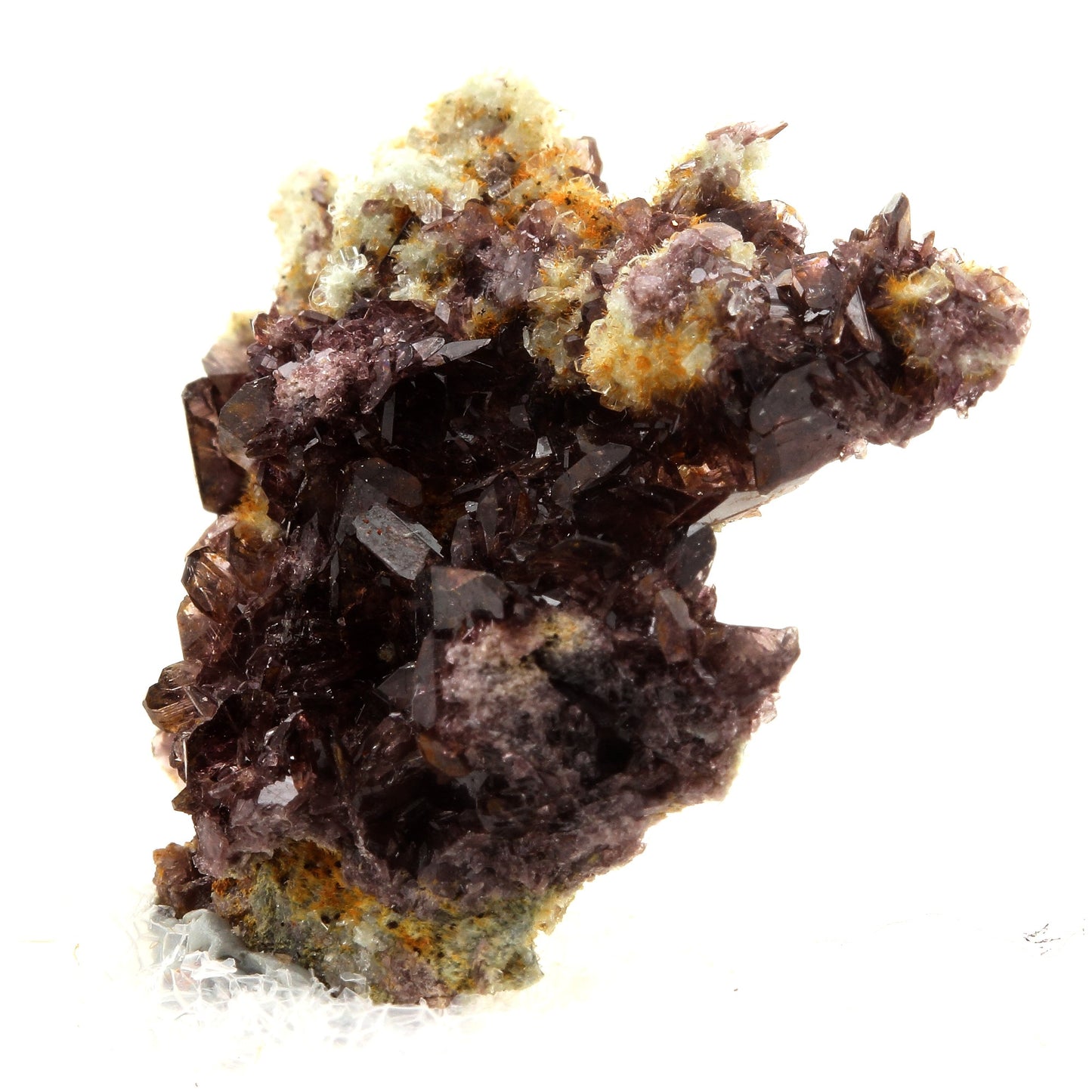 Axinite- (Fe). 64.0 carats. New Melones Dam, Californie, Etats-Unis
