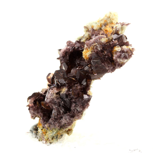 Axinite- (Fe). 64.0 carats. New Melones Dam, Californie, Etats-Unis