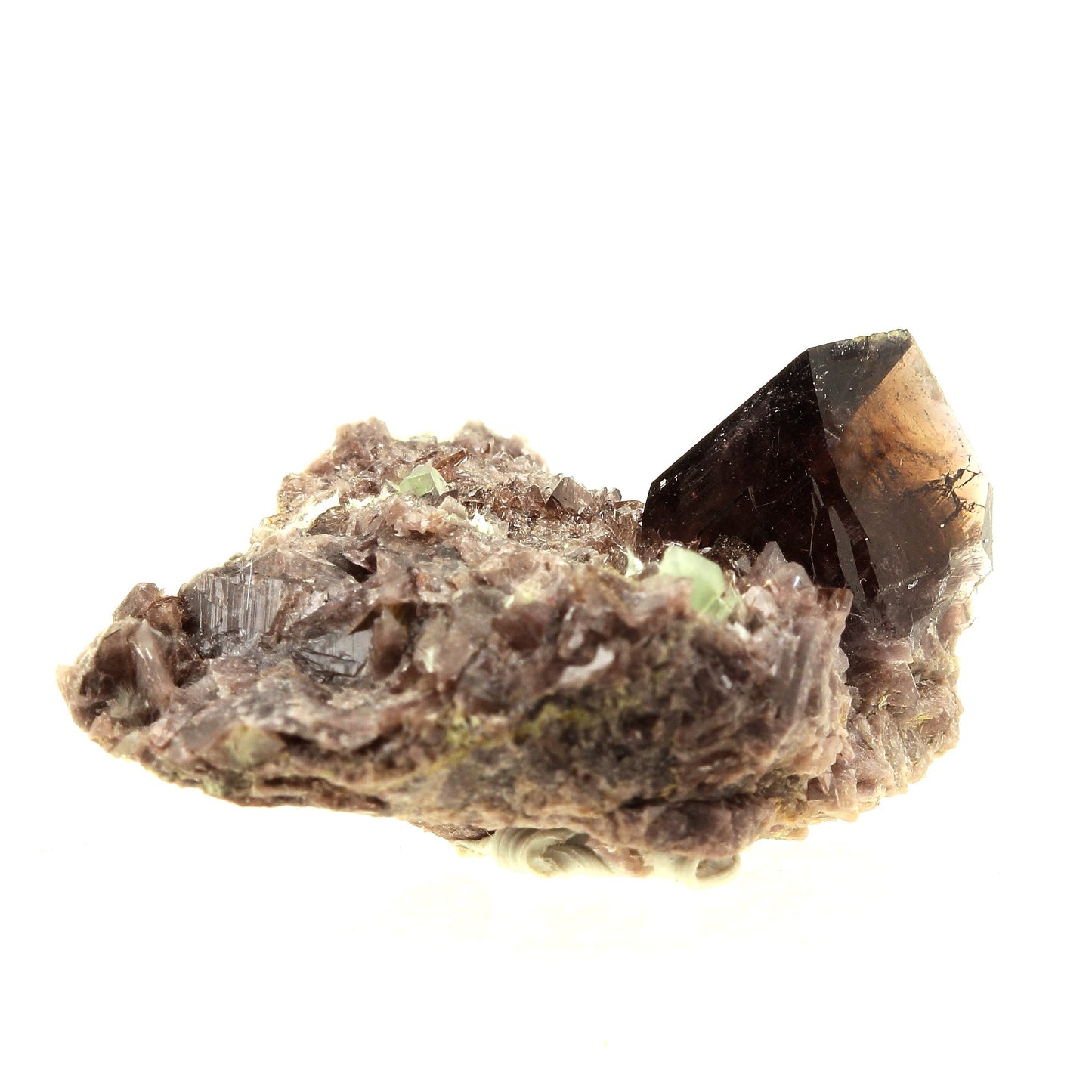 Axinite- (Fe). 78.5 carats. New Melones Dam, Californie, Etats-Unis