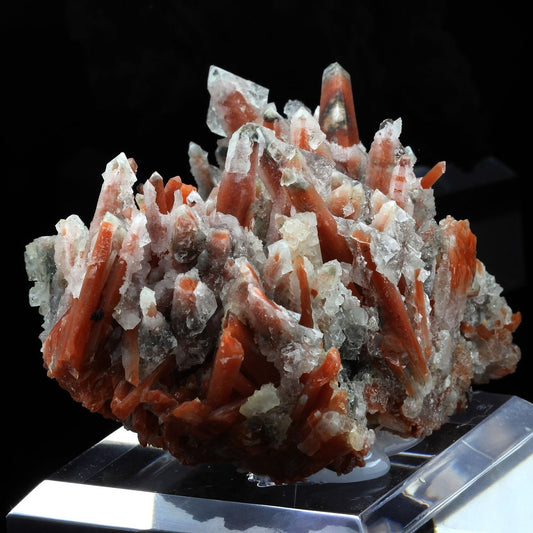 Quartz rouge sceptre en provenance de 2nd Sovetskii Mine, Dalnegorsk, Dalnegorsk Urban District, Primorsky Krai, Russie
