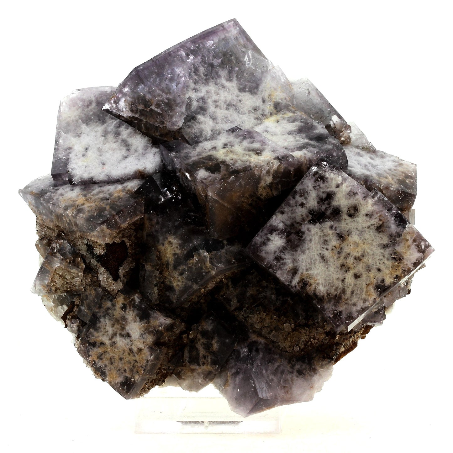 Fluorite. 3912.5 carats. Boltsburn Mine, Weardale, Royaume-Uni, UK