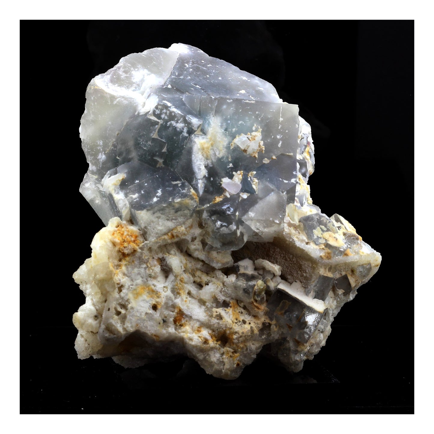 Fluorite. 1838.5 carats. Le Burg Mine, Tarn, France