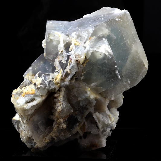 Fluorite. 1838.5 carats. Le Burg Mine, Tarn, France