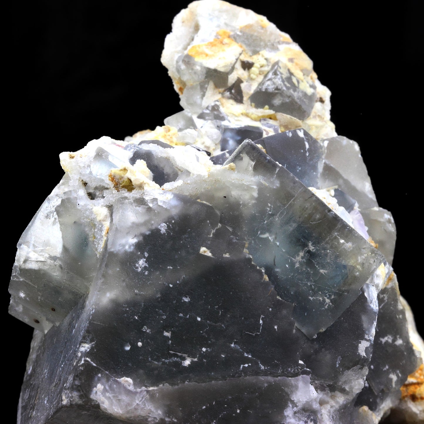 Fluorite. 1838.5 carats. Le Burg Mine, Tarn, France