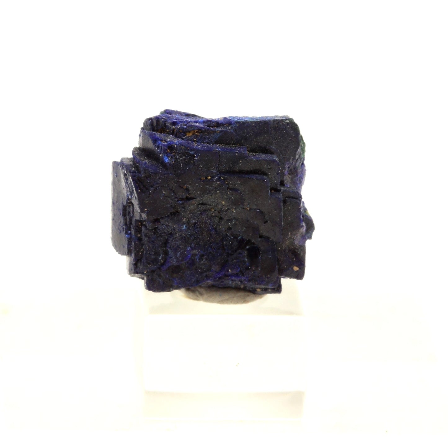 Chessylite (Azurite). 16.5 carats. Chessy-les-Mines, France