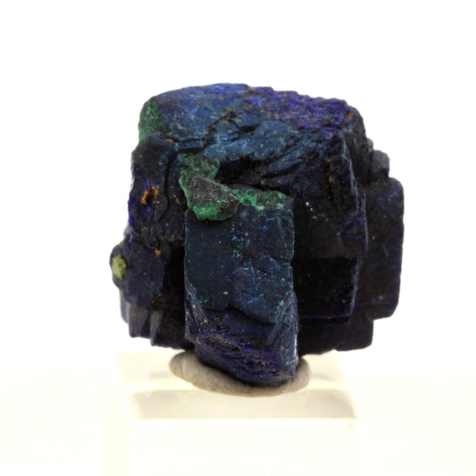 Chessylite (Azurite). 16.5 carats. Chessy-les-Mines, France