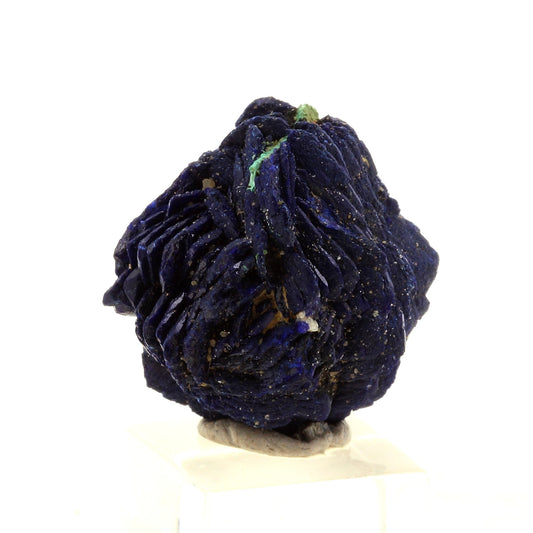 Chessylite (Azurite). 17.0 carats. Chessy-les-Mines, France