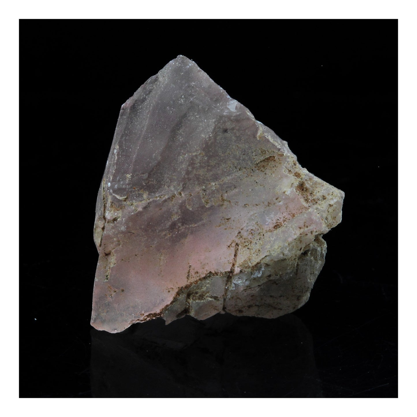 Fluorite rose. 12.0 carats. Massif du Mont-Blanc, France