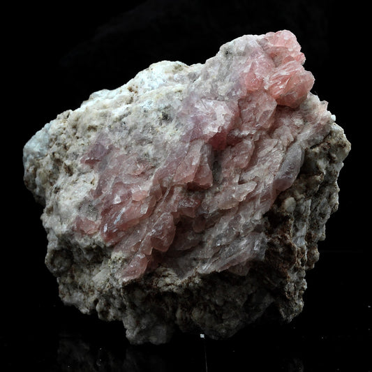 Fluorite rose. 1491.0 carats. Massif du Mont-Blanc, France