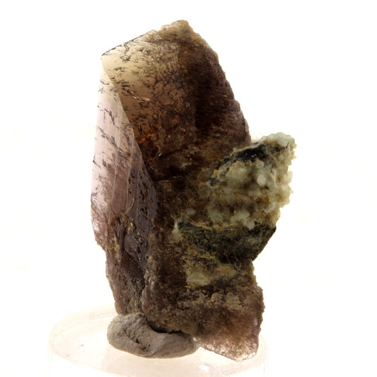 Axinite. 25.0 carats. Le Rocher d'Armentier, Bourg d'Oisans, France