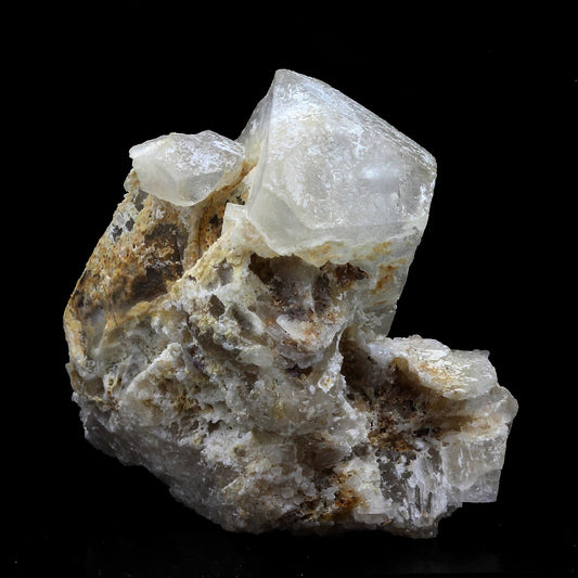 Baryte, Calcite. 259.0 carats. Saint-Péray, Ardèche, France