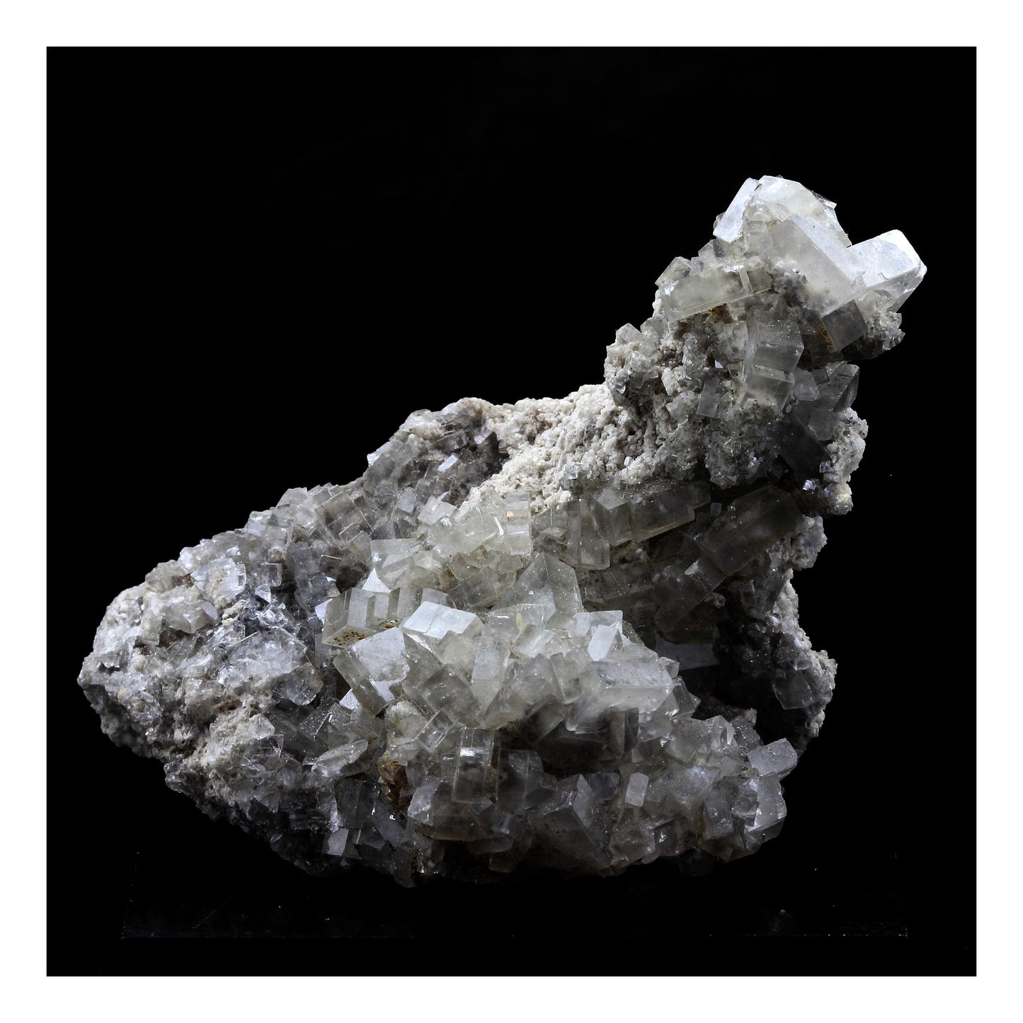 Baryte. 364.0 carats. Les Malines, Saint-Laurent-le-Minier, Occitanie, France