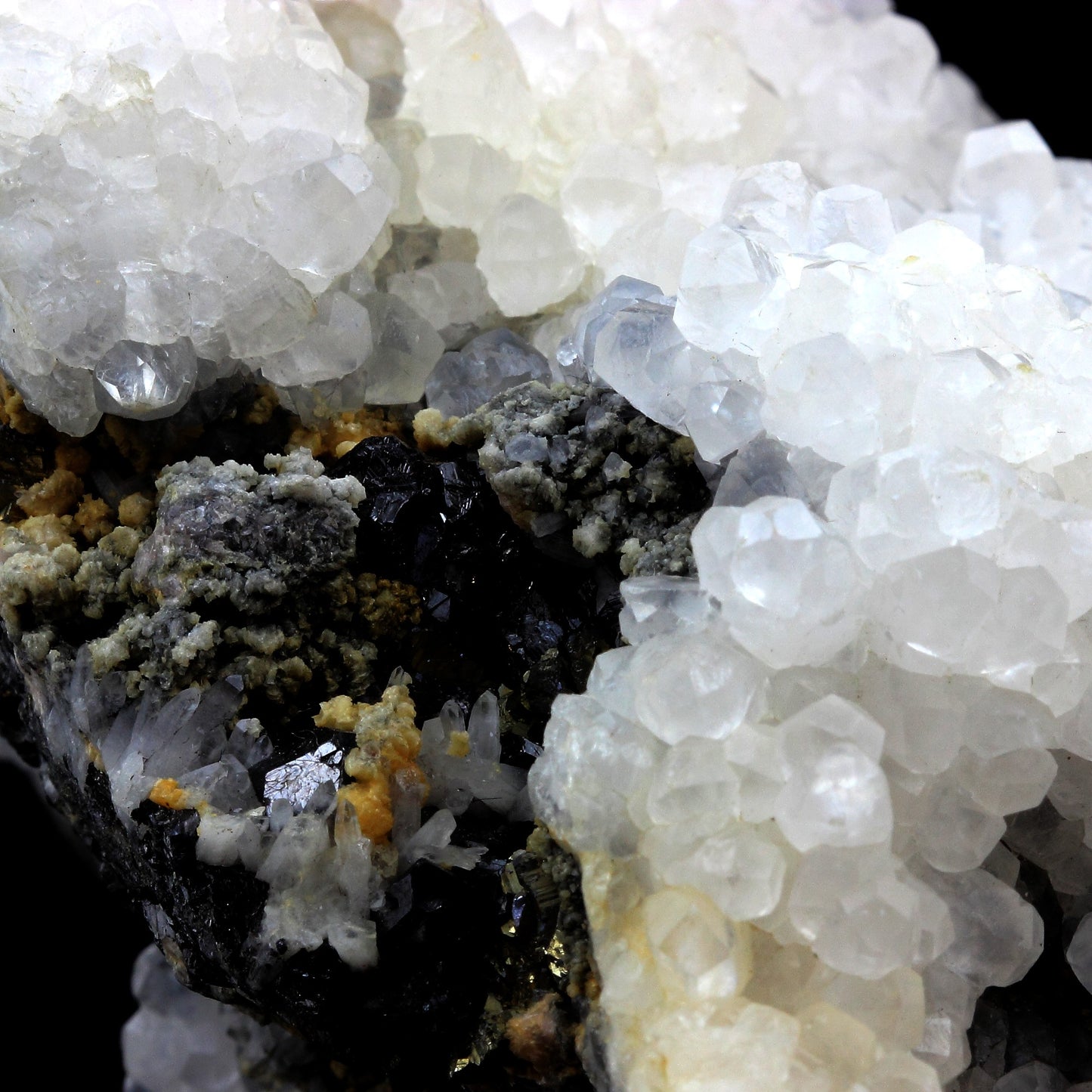 Calcite, Sphalerite, Quartz, Pyrite, Siderite. 4525.0 carats. Trepča, Mitrovica, Kosovo
