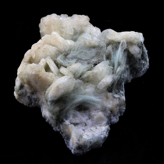 Albite + Byssolite, 97.0 carats, Saint-Véran area, Hautes-Alpes, Provence-Alpes-Côte d'Azur, France