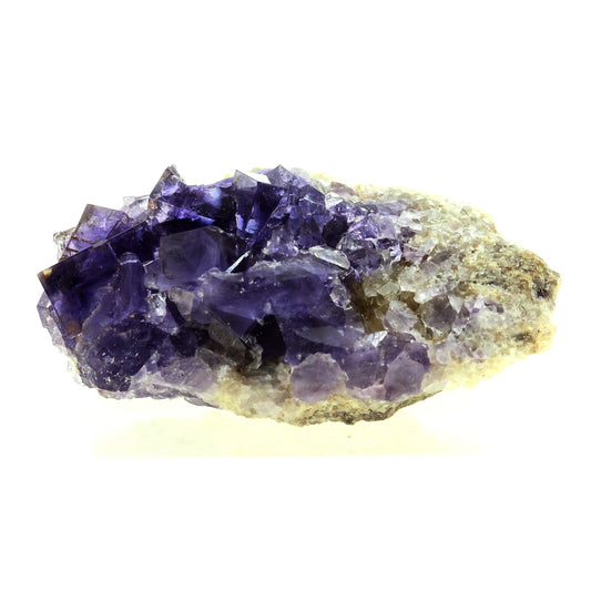 Fluorite. 125.0 carats. La Cabaña, Berbes, Asturias, Espagne