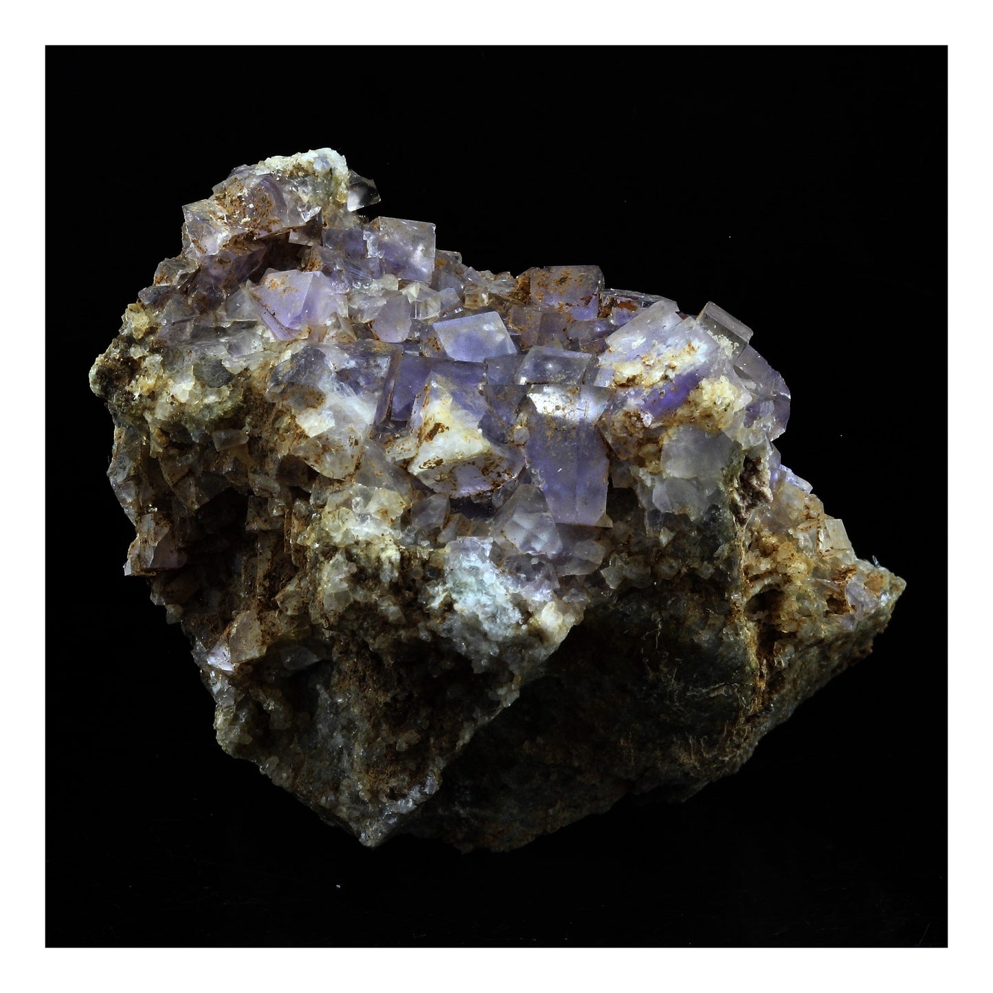 Fluorite. 267.0 carats. La Cabaña, Berbes, Asturias, Espagne