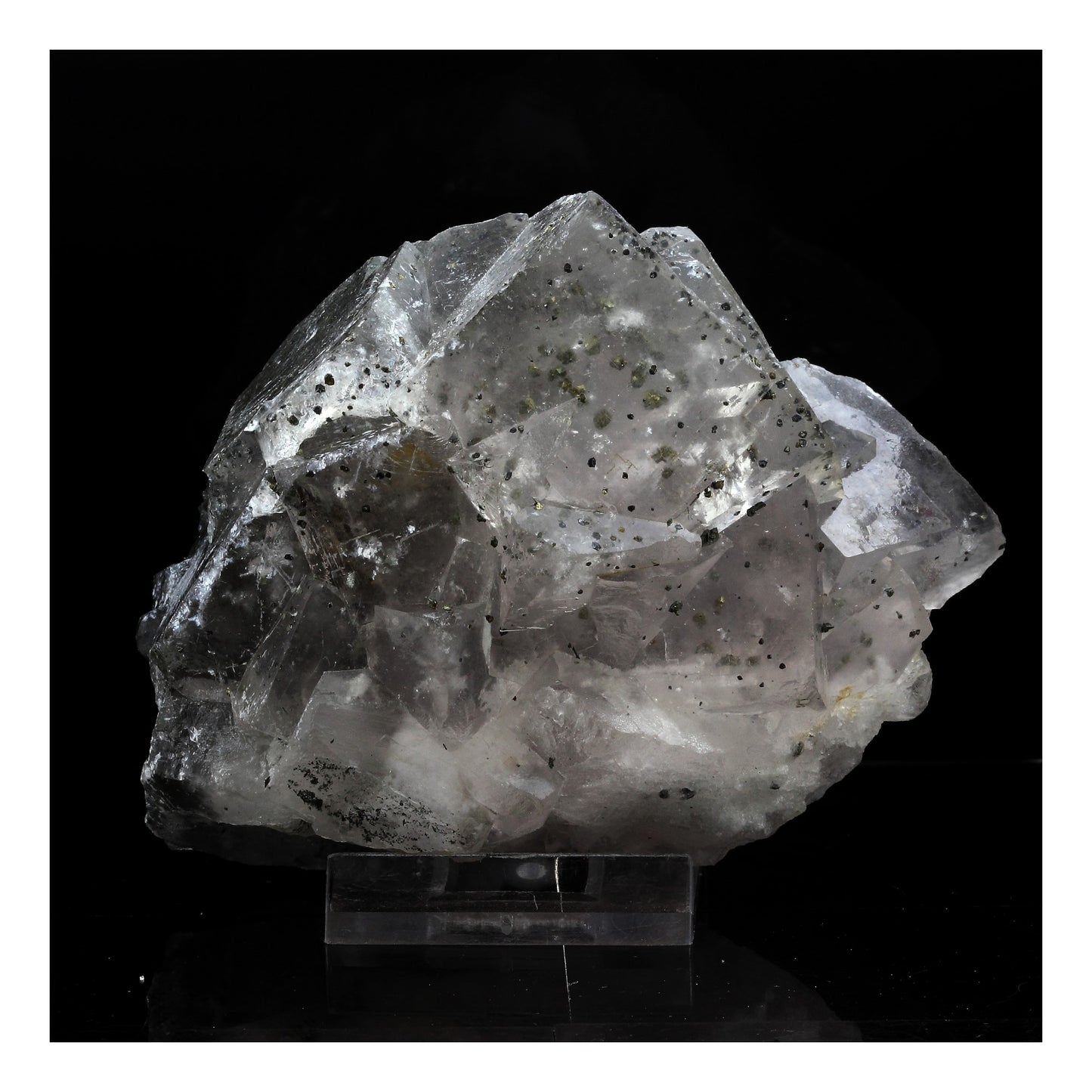 Fluorite. 2887.0 carats. Fontsante Mine, Var, France